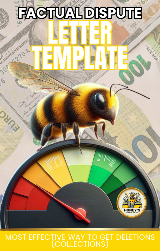 Honey’s Factual Dispute Letter Template