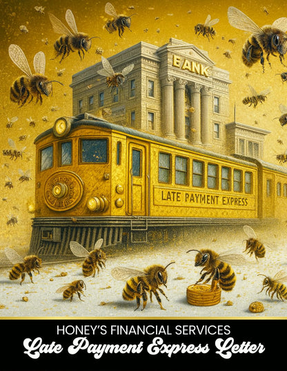 🐝 Ready-to-Go Late Payment Dispute Letter – Honey Bee Style