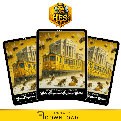 🐝 Ready-to-Go Late Payment Dispute Letter – Honey Bee Style
