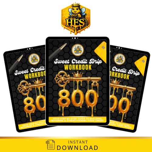 Sweet Credit Drip Workbook